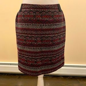 J. Jill patterned skirt